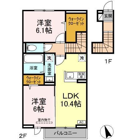 アルセ（205） 間取り図画像