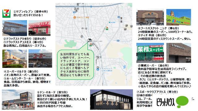 倉敷市連島町連島アパート 周辺環境