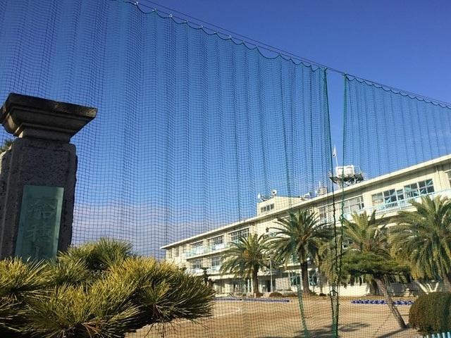倉敷市立船穂小学校：500m