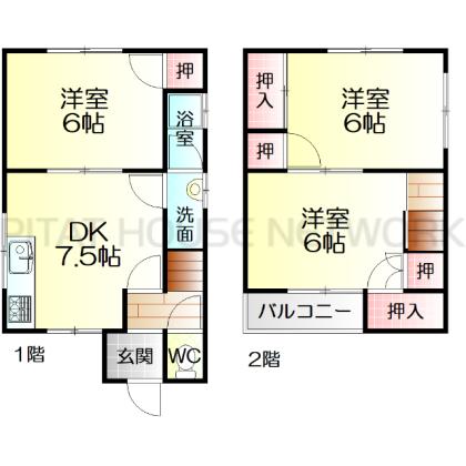  間取り図写真