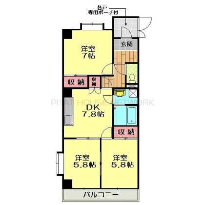  間取り図写真