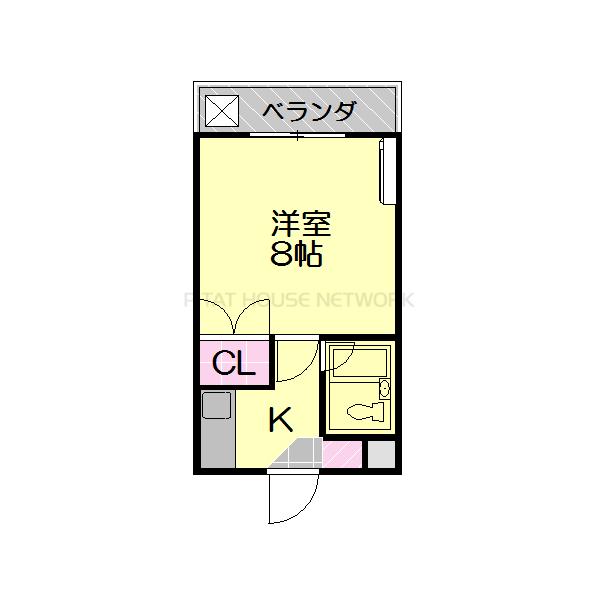 広々洋室が自慢!