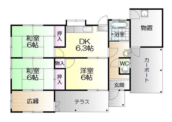  間取り図写真