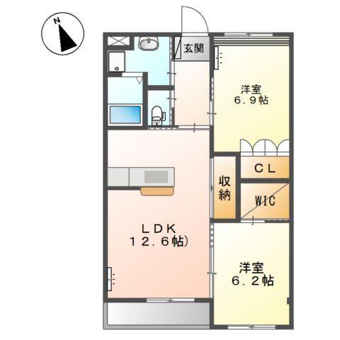 アラ・モード 間取り図画像