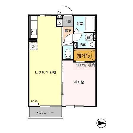 ロワール（206） 間取り図画像
