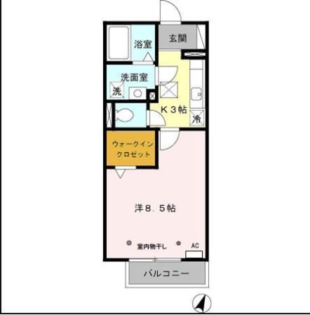 ラグランジュ ポイント エム（103） 間取り図画像