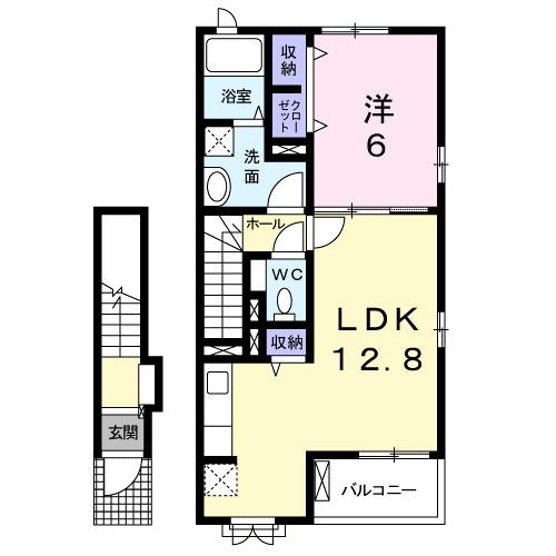 Ｔ−ＺＯＮＥ（202） 間取り図画像