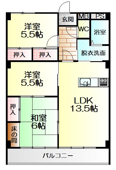  間取り図写真