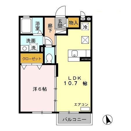 Ｓ・Ｇハイム（102） 間取り図画像
