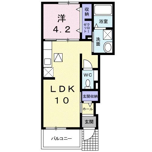 アースエンジェル（102） 間取り図画像