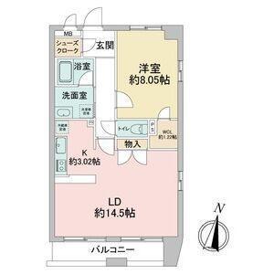 WIC付で収納◎！