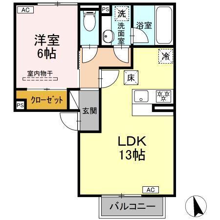パルミエ　Ⅲ（105） 間取り図画像