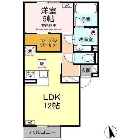 パルミエ　Ⅲ（108） 間取り図画像