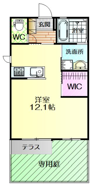 専用庭付です★
