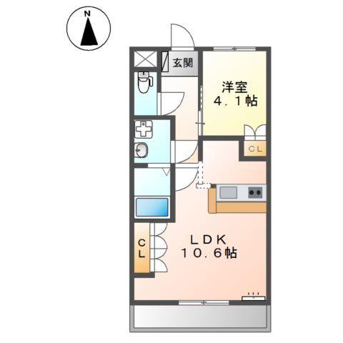ヴァン　パイン　コートA棟 間取り図画像