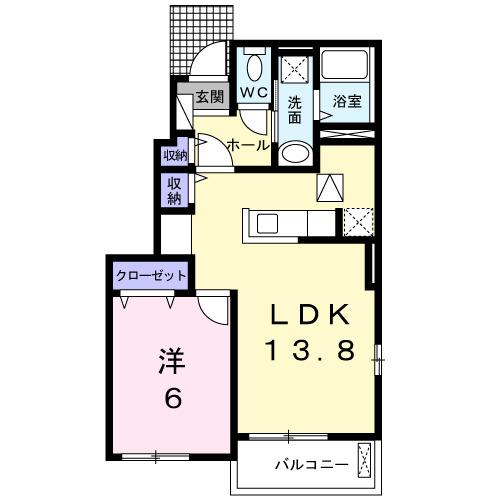 ブリジックⅢ（101） 間取り図画像