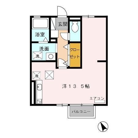 セジュール花梨（103） 間取り図画像