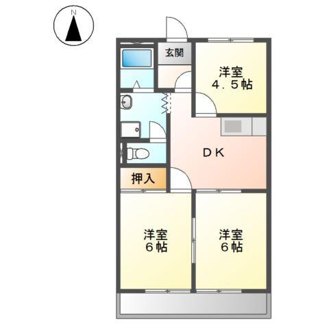 エクセル東山 間取り図画像