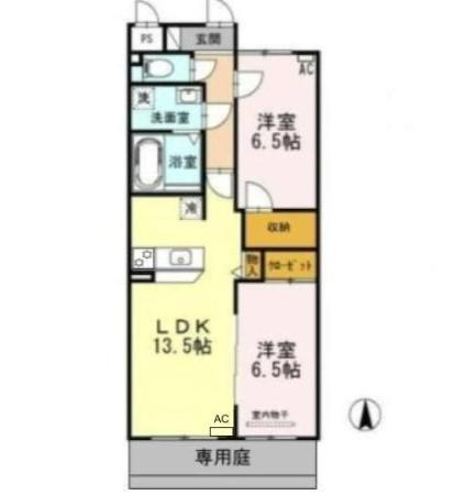 グランドパレス（101） 間取り図画像