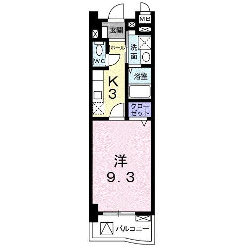 アルカンシェル２３（308） 間取り図画像