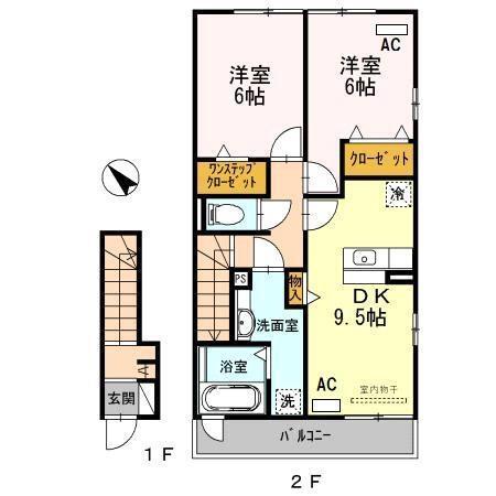 シャルマン（202） 間取り図画像