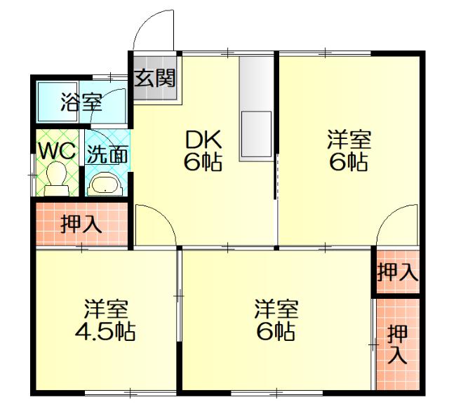 サニーランド 間取り図画像