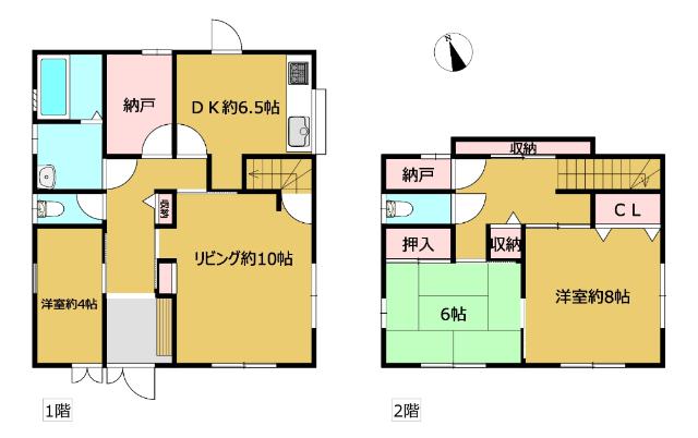 高岡台５丁目中古戸建 間取り図画像