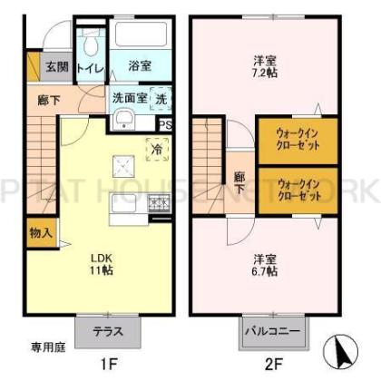  間取り図写真