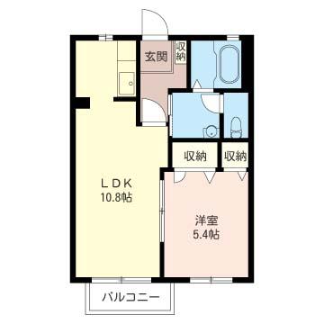 アルスピアⅤ（203） 間取り図画像