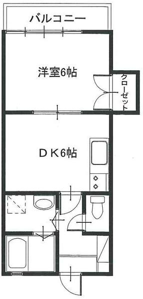 ピュアブルック（202） 間取り図画像
