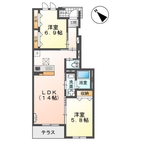 あすみが丘パレス 間取り図画像