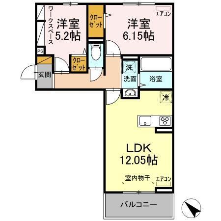 Stella（303） 間取り図画像