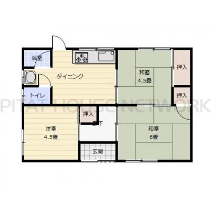  間取り図写真