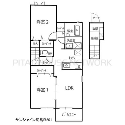  間取り図写真