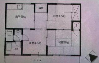  間取り図写真