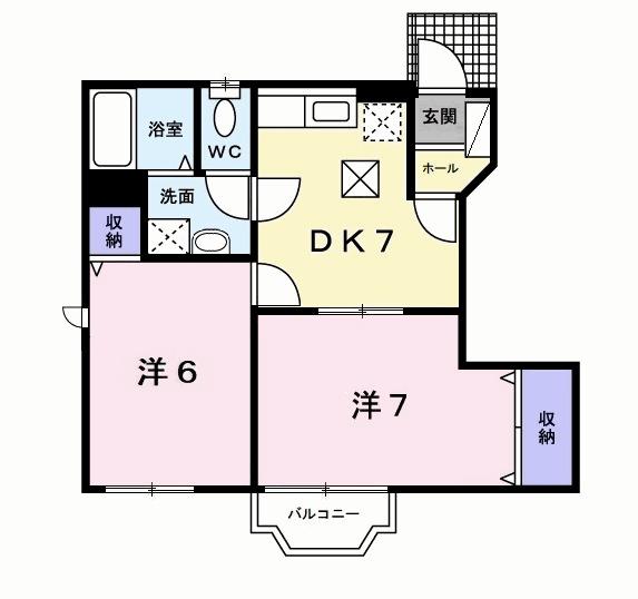 フレスコ　モルティ（102） 間取り図画像