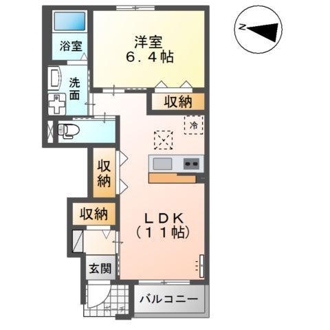 イト早野パレス 間取り図画像