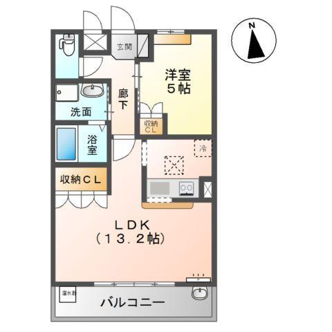 ＢｅｌｌＣｒｅｓｔ 間取り図画像