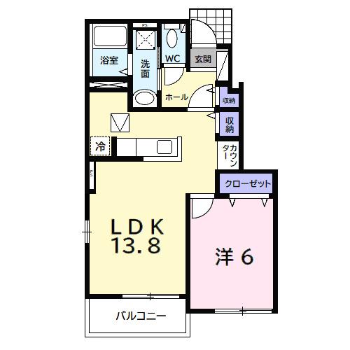 アニメート・Ｓ　Ⅱ（104） 間取り図画像