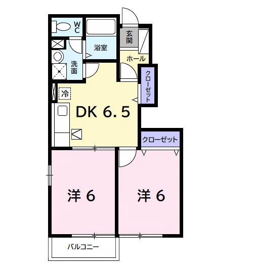 デスパシオＣ（104） 間取り図画像