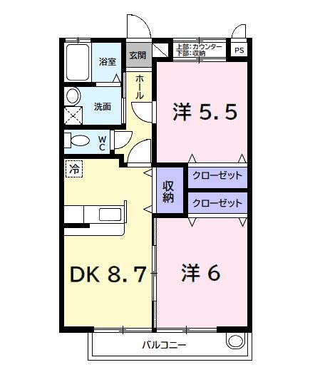 サンハイツ早野新田（102） 間取り図画像
