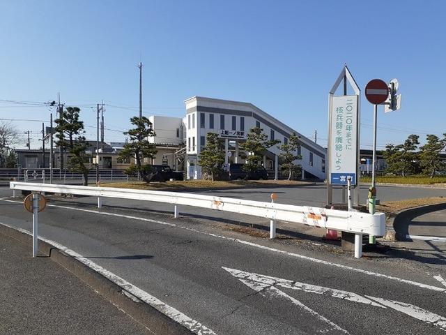 ＪＲ外房線上総一ノ宮駅：1100m