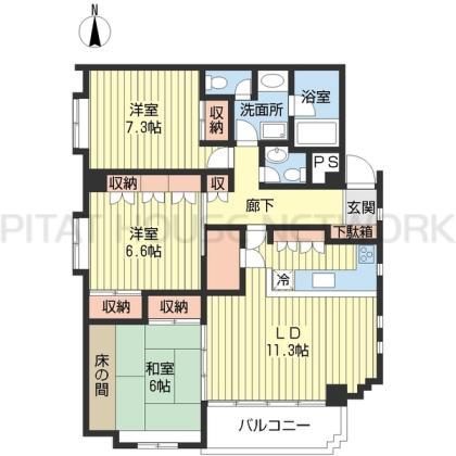  間取り図写真