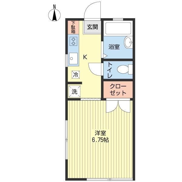 サンフラッツ湘南（108） 間取り図画像