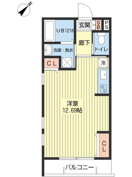 ＳＥＶＥＮ’Ｓ　白金高輪（205） 間取り図画像