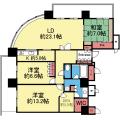 最上階の角部屋です