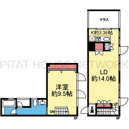 5-6階メゾネットタイプ