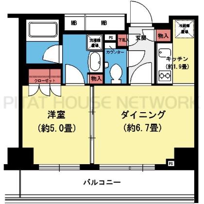 33.32㎡の1DK