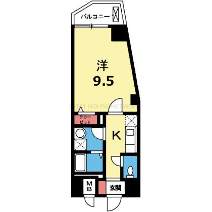 洋室9.5帖