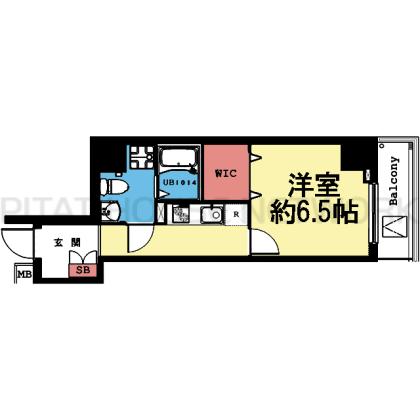 WIC付き1K